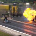 NHRA - Top Fuel Engine Fail